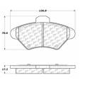 Disc Brake Pad - StopTech 104.06000