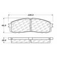 Disc Brake Pad - StopTech 105.06220