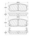 Disc Brake Pad - StopTech 105.05800