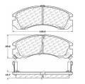 Disc Brake Pad - StopTech 104.05300