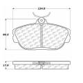 Disc Brake Pad - StopTech 104.06010