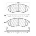 Disc Brake Pad - StopTech 104.07000