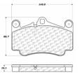 Disc Brake Pad - StopTech 104.09160