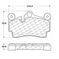 Disc Brake Pad - StopTech 104.09780