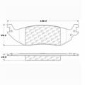 Disc Brake Pad - StopTech 106.10460