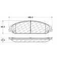 Disc Brake Pad - StopTech 105.10580