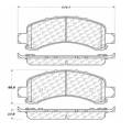 Disc Brake Pad - StopTech 105.09741