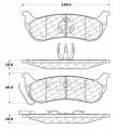 Disc Brake Pad - StopTech 105.09980