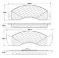 Disc Brake Pad - StopTech 106.04110