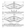 Disc Brake Pad - StopTech 104.04210