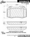 StopTech Sport Brake Pads - StopTech 309.08470