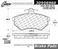 StopTech Sport Brake Pads - StopTech 309.06960