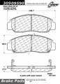 StopTech Sport Brake Pads - StopTech 309.09590