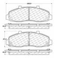 Disc Brake Pad - StopTech 104.06790