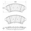 Disc Brake Pad - StopTech 104.06990