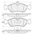 Disc Brake Pad - StopTech 104.07960