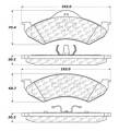 Disc Brake Pad - StopTech 104.08200