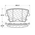 Disc Brake Pad - StopTech 105.10571