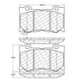 Disc Brake Pad - StopTech 104.13460