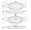 Disc Brake Pad - StopTech 105.06880