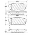 Disc Brake Pad - StopTech 104.09000