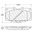 Disc Brake Pad - StopTech 105.06470
