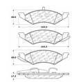 Disc Brake Pad - StopTech 104.02570