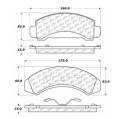 Disc Brake Pad - StopTech 104.03870