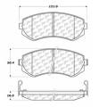 Disc Brake Pad - StopTech 104.04220