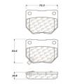 Disc Brake Pad - StopTech 104.04611