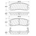 Disc Brake Pad - StopTech 105.03830