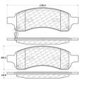 Disc Brake Pad - StopTech 105.11691