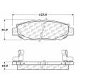 Disc Brake Pad - StopTech 105.05720