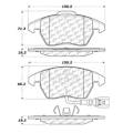 Disc Brake Pad - StopTech 105.11070