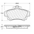 Disc Brake Pad - StopTech 105.08370
