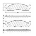 Disc Brake Pad - StopTech 105.09650