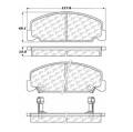 Disc Brake Pad - StopTech 105.02730
