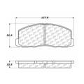 Disc Brake Pad - StopTech 105.03280