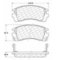 Disc Brake Pad - StopTech 105.05090