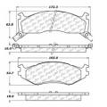 Disc Brake Pad - StopTech 105.05240