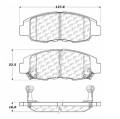 Disc Brake Pad - StopTech 105.07640