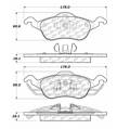 Disc Brake Pad - StopTech 105.08160