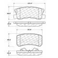 Disc Brake Pad - StopTech 105.08680