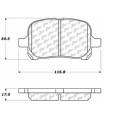 Disc Brake Pad - StopTech 105.07070
