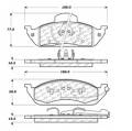 Disc Brake Pad - StopTech 104.07600