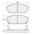 Disc Brake Pad - StopTech 105.04090