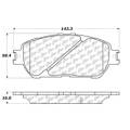 Disc Brake Pad - StopTech 105.09060