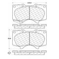 Disc Brake Pad - StopTech 106.09760