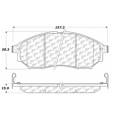 Disc Brake Pad - StopTech 105.08880
