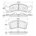 Disc Brake Pad - StopTech 104.05050